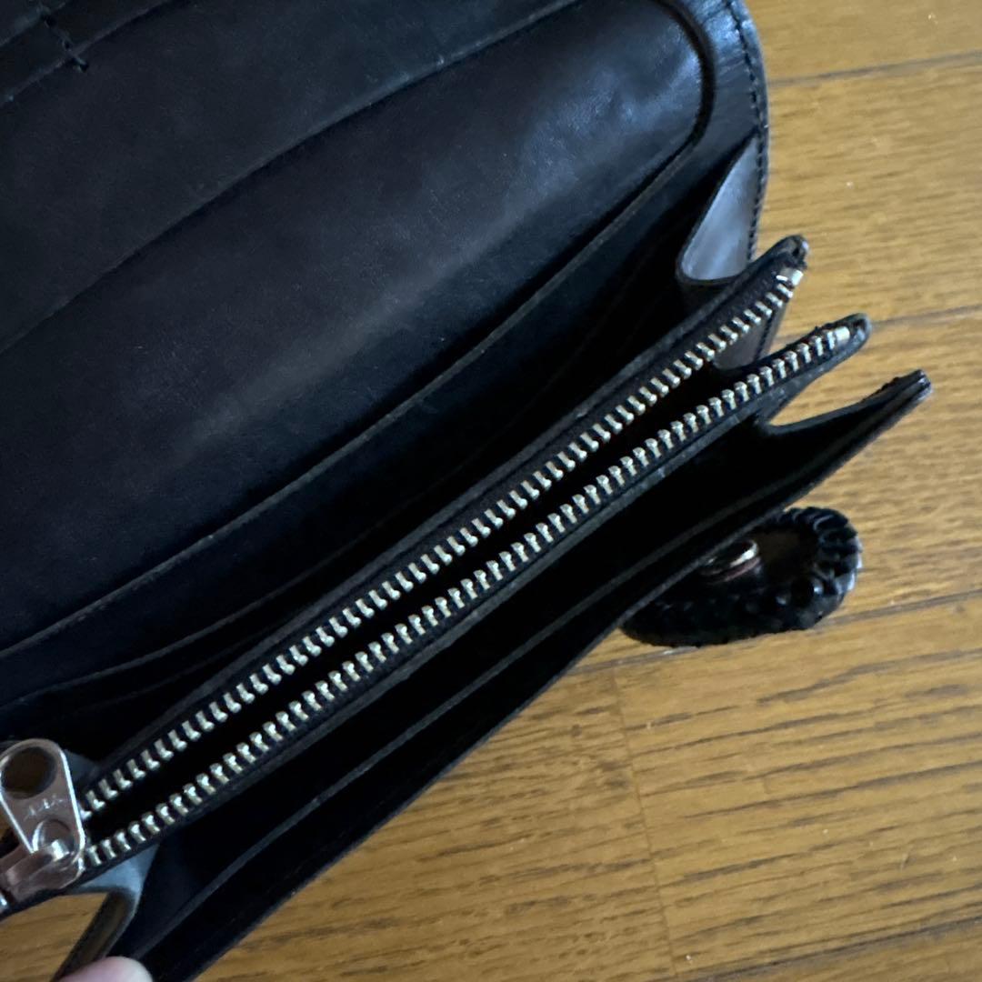 アルズニ　長財布　オーストリッチ　美品‼️