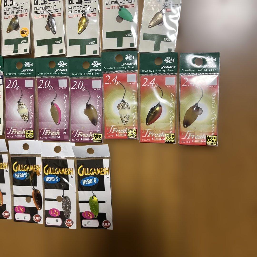 早い者勝ち　新品未使用品　トラウトエリア用ルアー　53個セット