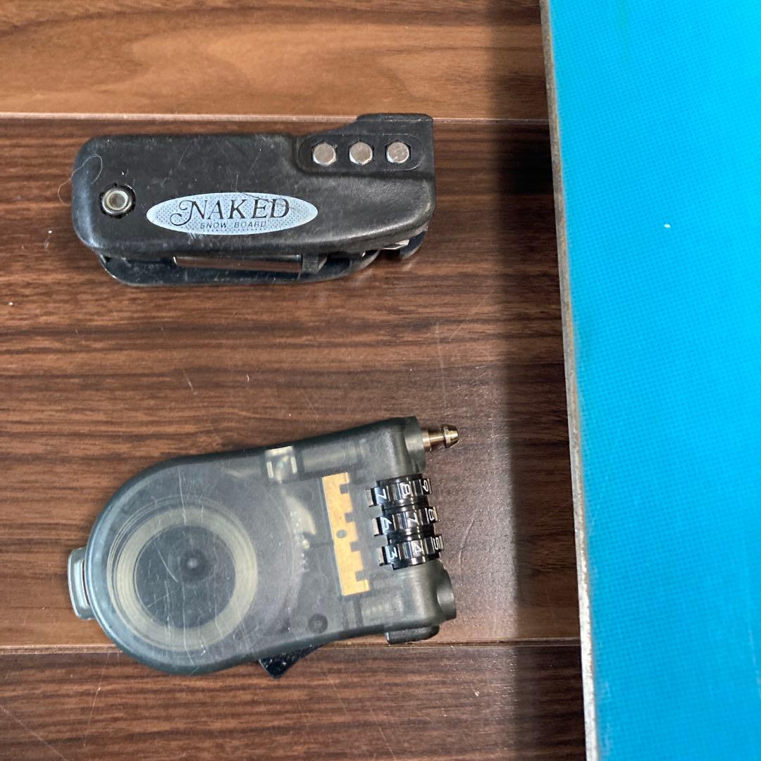 スノーボードセット NAKED SYCRONE.157 ブーツビンディング付き