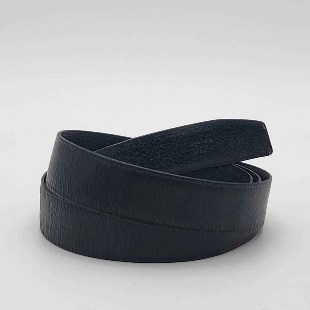 エルメス　HERMES　コンスタンス　ベルトのみ　ブラック　メンズ　レザー　刻印