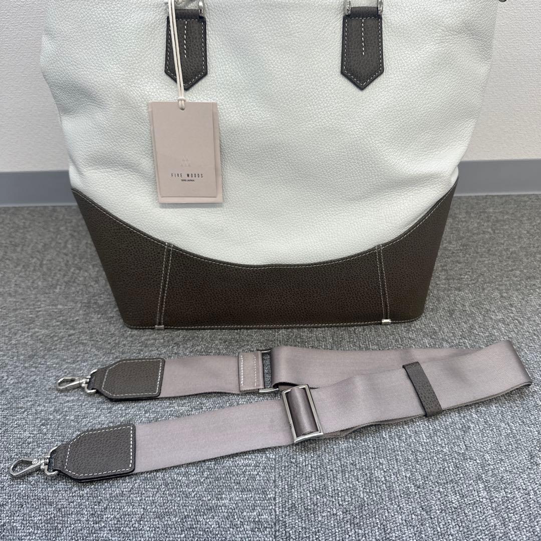 FIVE WOODS ファイブウッズ GLAZE シボ革 2way トートバッグ