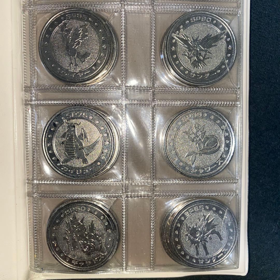 【貴重】ポケモン メタルフォルダー&40枚セット金2枚ピカチュウ6種