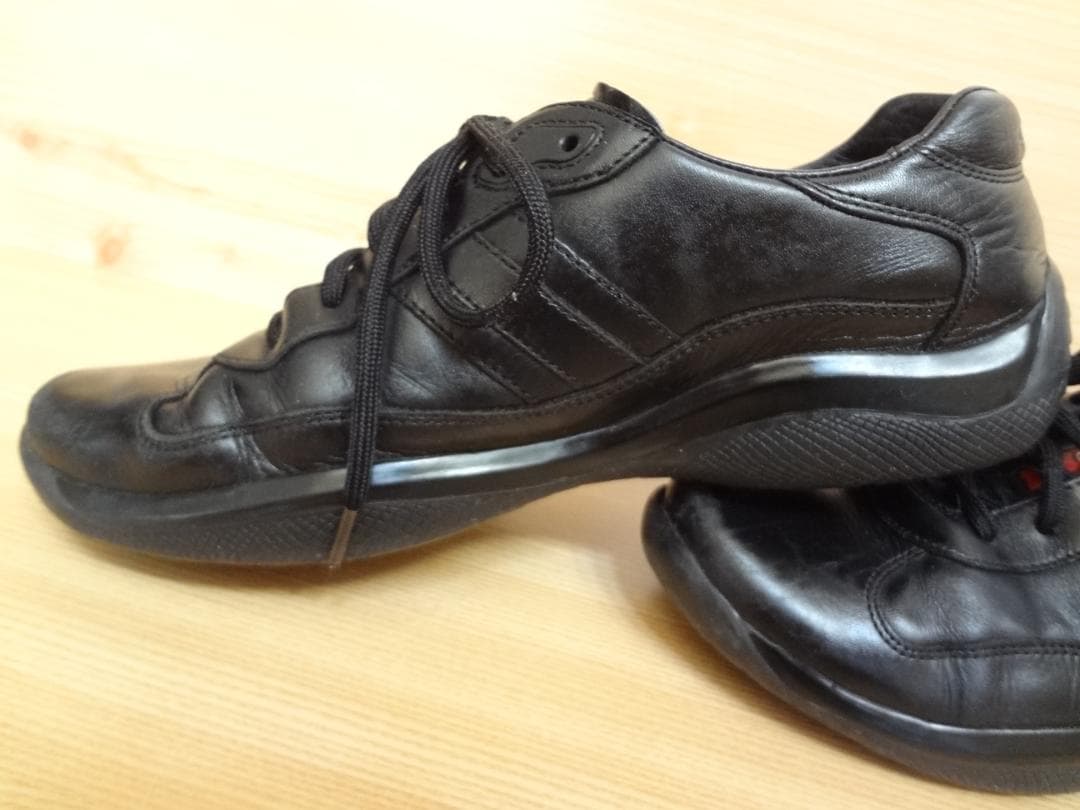 PRADA プラダスポーツ / アメリカズカップ？/ レザースニーカー