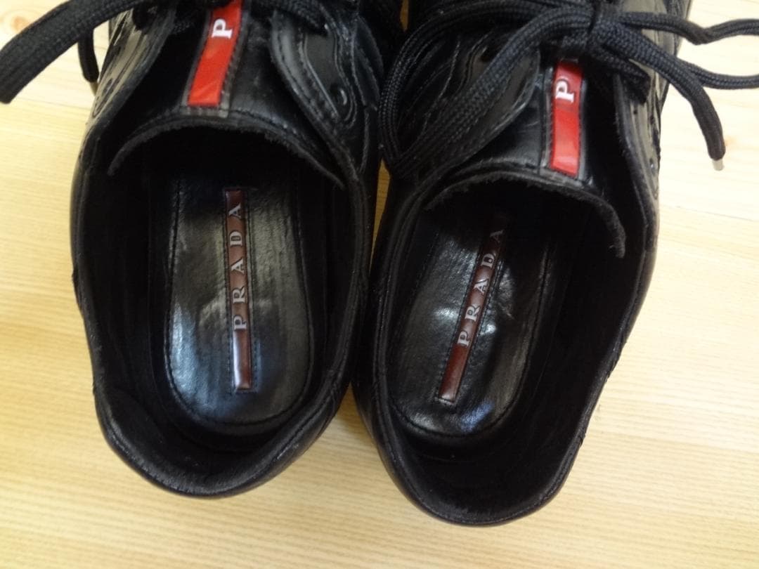 PRADA プラダスポーツ / アメリカズカップ？/ レザースニーカー