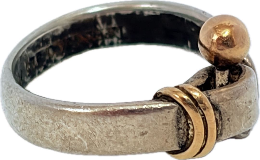 ティファニー 750 925 フック＆アイ リング 約9号 約4g