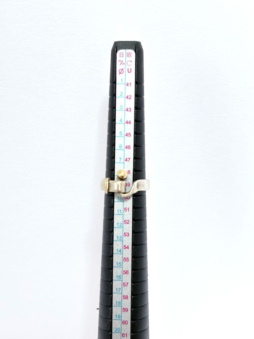 ティファニー 750 925 フック＆アイ リング 約9号 約4g