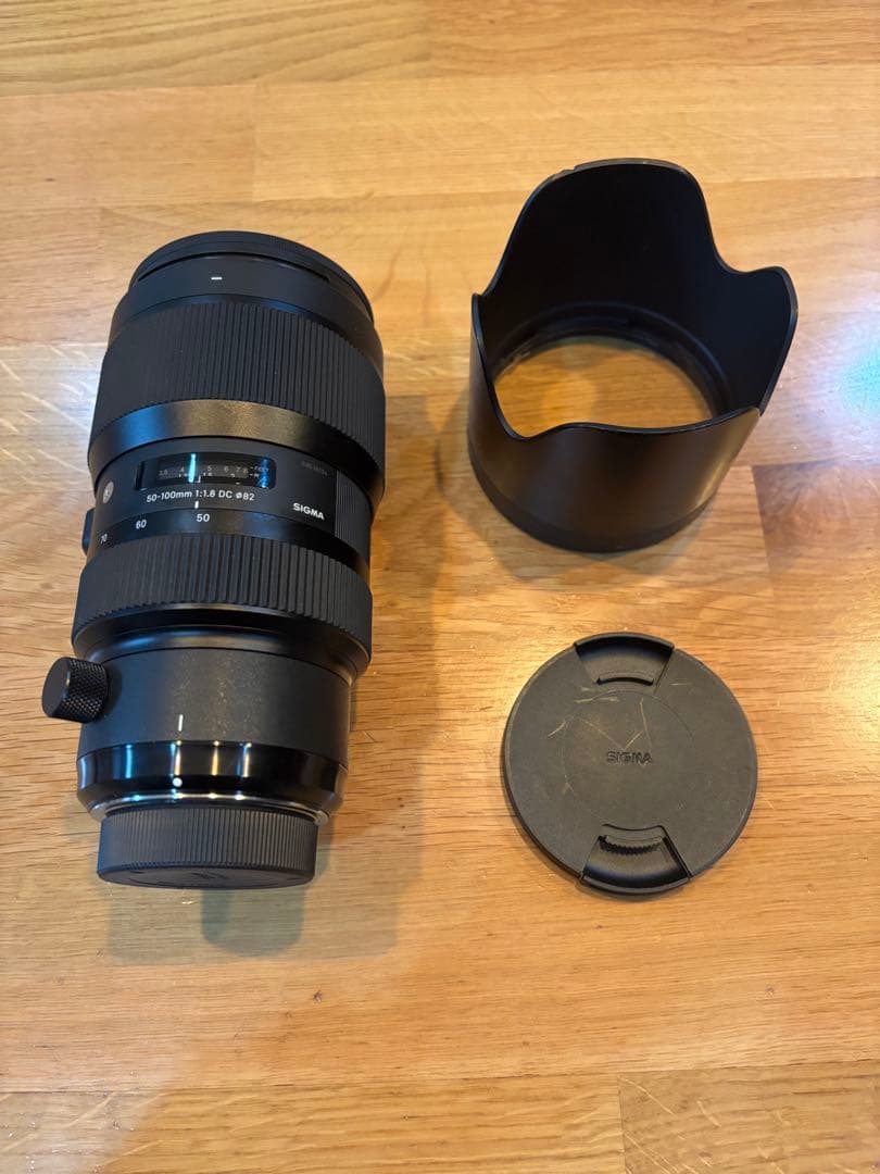 Sigma 50-100 F1.8 DC HSM ART シグマ　Fマウント
