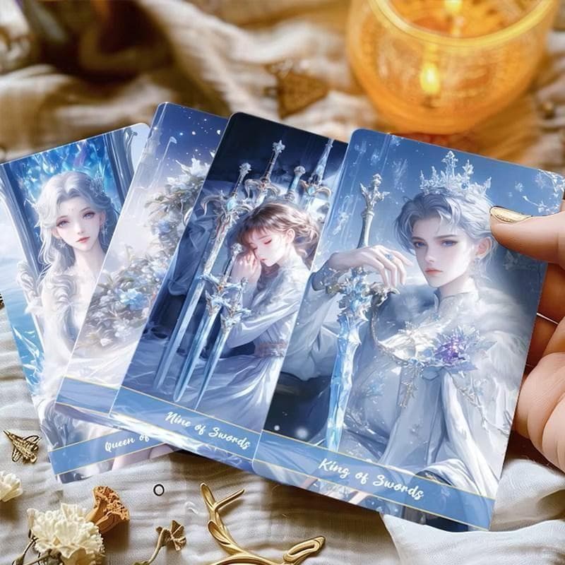 【正規品タロットカード】入手困難な海外デッキ✨クリスタルの愛のタロットカード