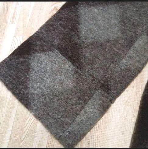 新品　ROPE　ダッフルコート風モヘア混ショートコート