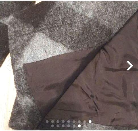 新品　ROPE　ダッフルコート風モヘア混ショートコート