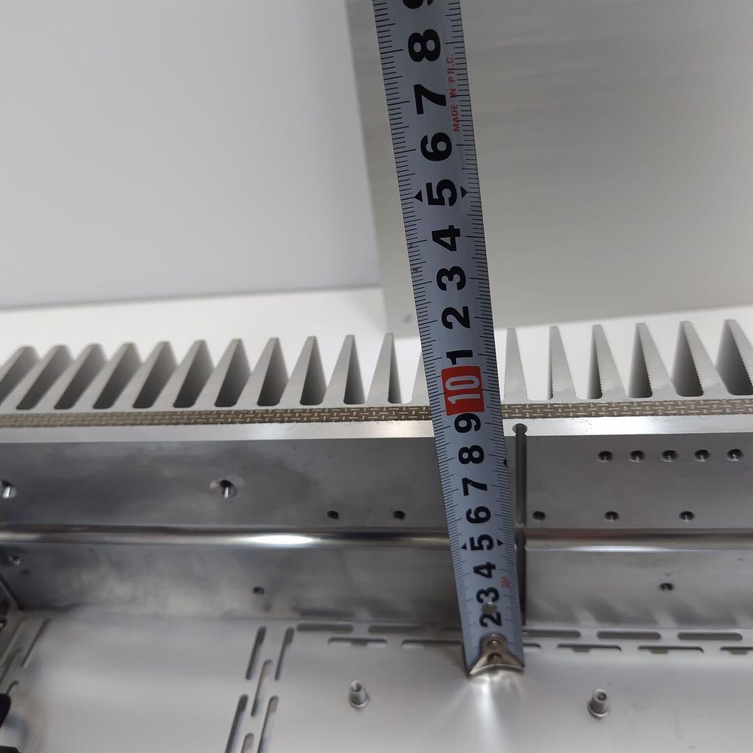 ATX自作PCケース　アルミ 横置き 自作PCケース Hush ATX