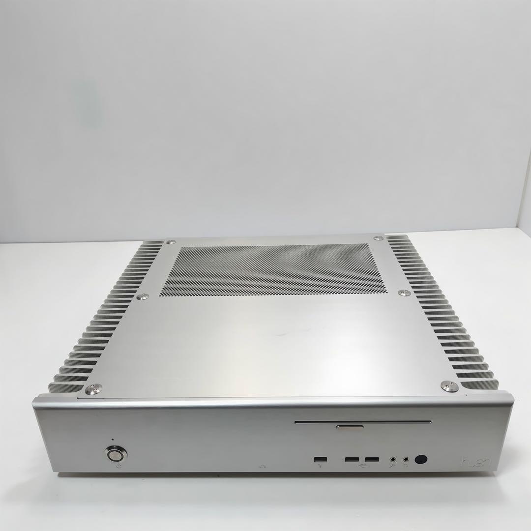 ATX自作PCケース　アルミ 横置き 自作PCケース Hush ATX