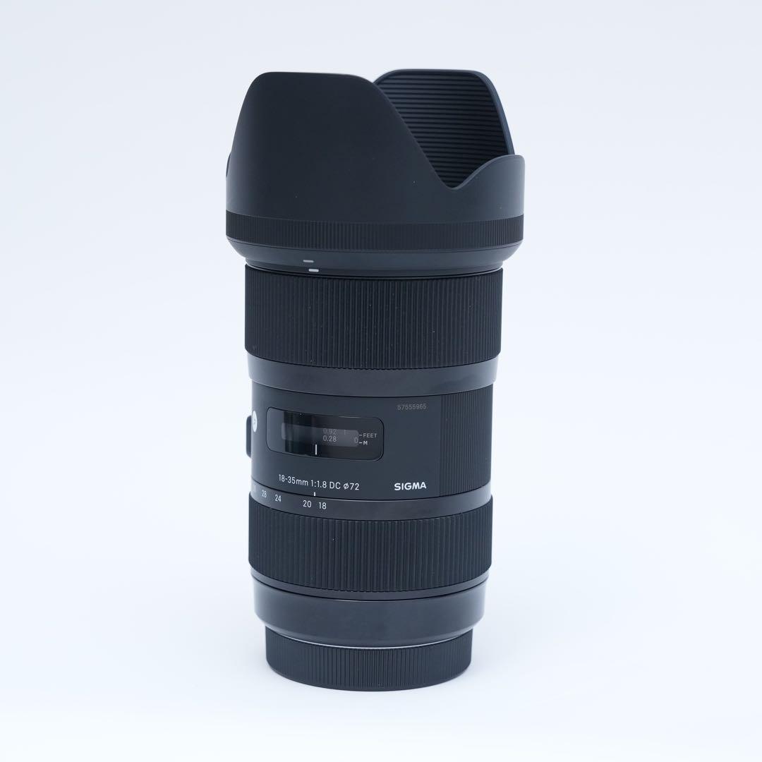 SIGMA 18-35mm F1.8 DC HSM Artレンズ