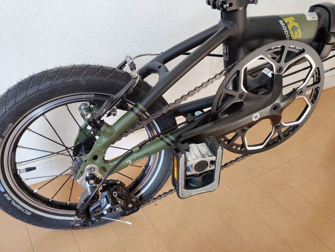 チ*イ様 DAHON K3 2023 限定色アーミーグリーン