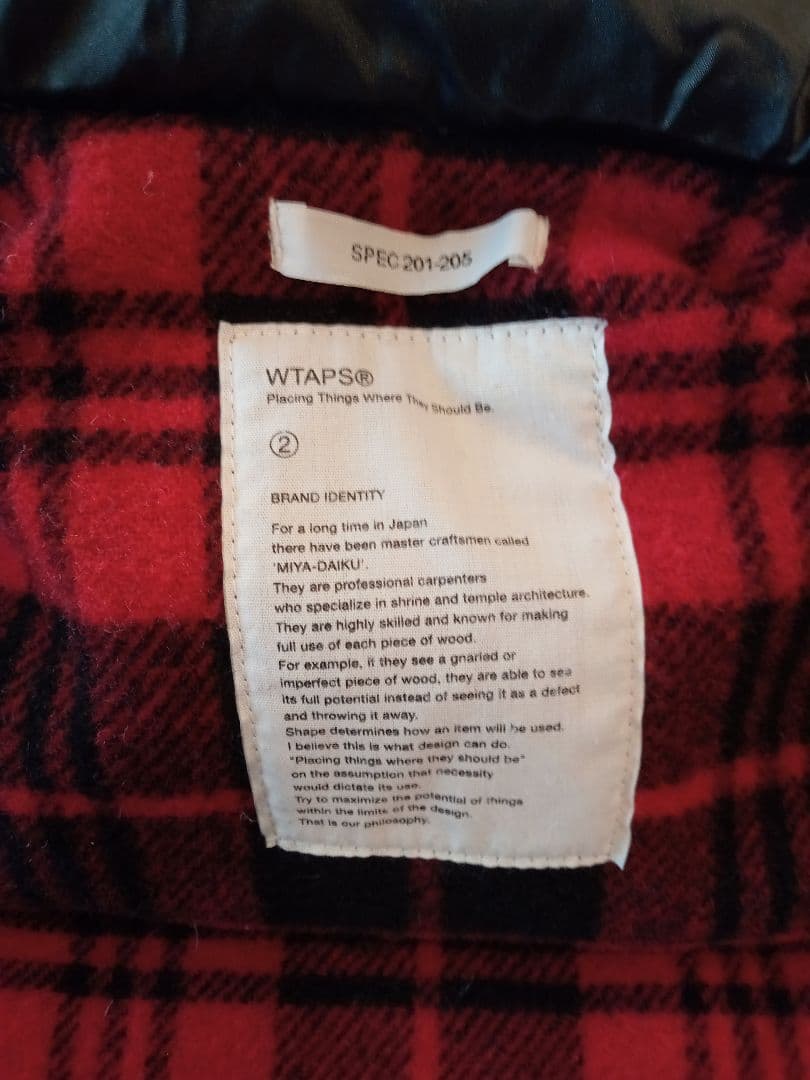 WTAPS ダウンベスト