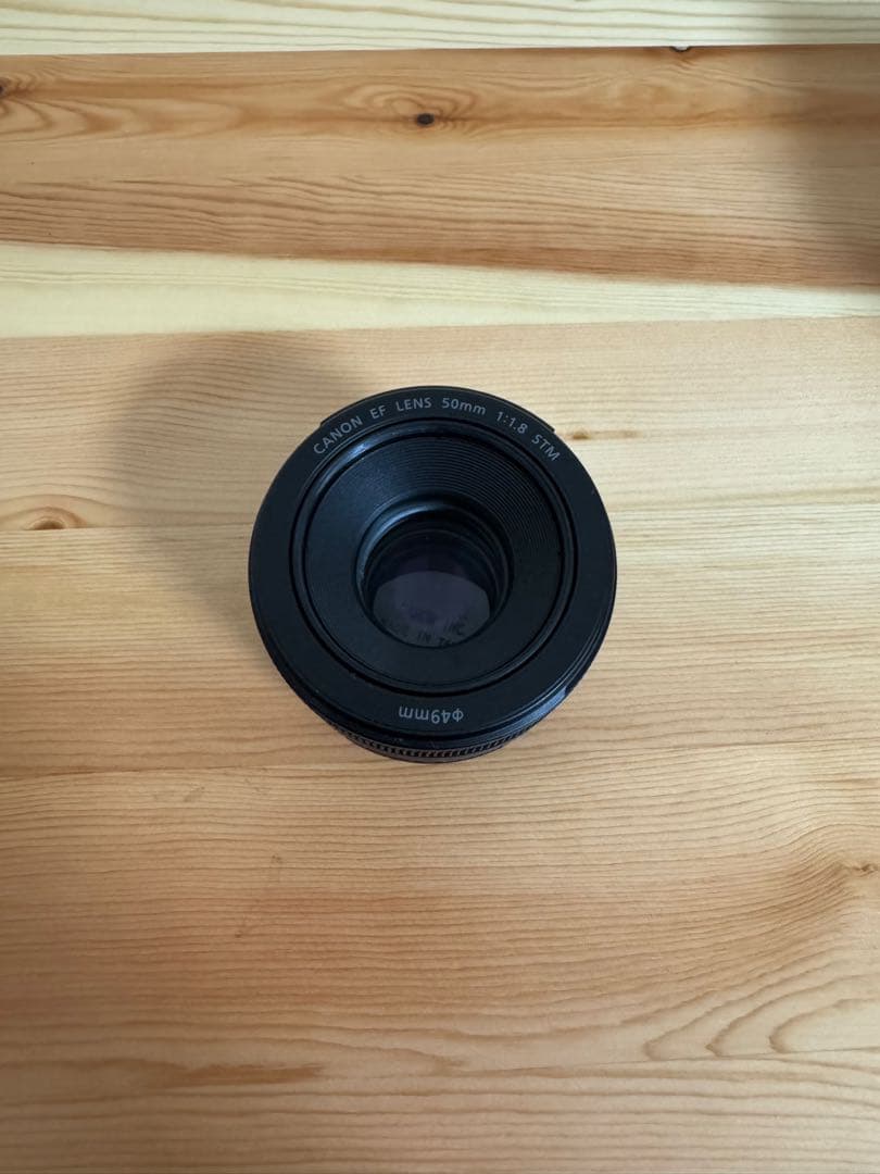 Canon EF50mm F1.8 STM 純正フード付