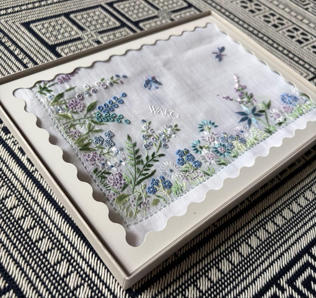 専用です　WAKO 「野の花」x 2+ウェッジウッドハンカチ+コットンショーツ