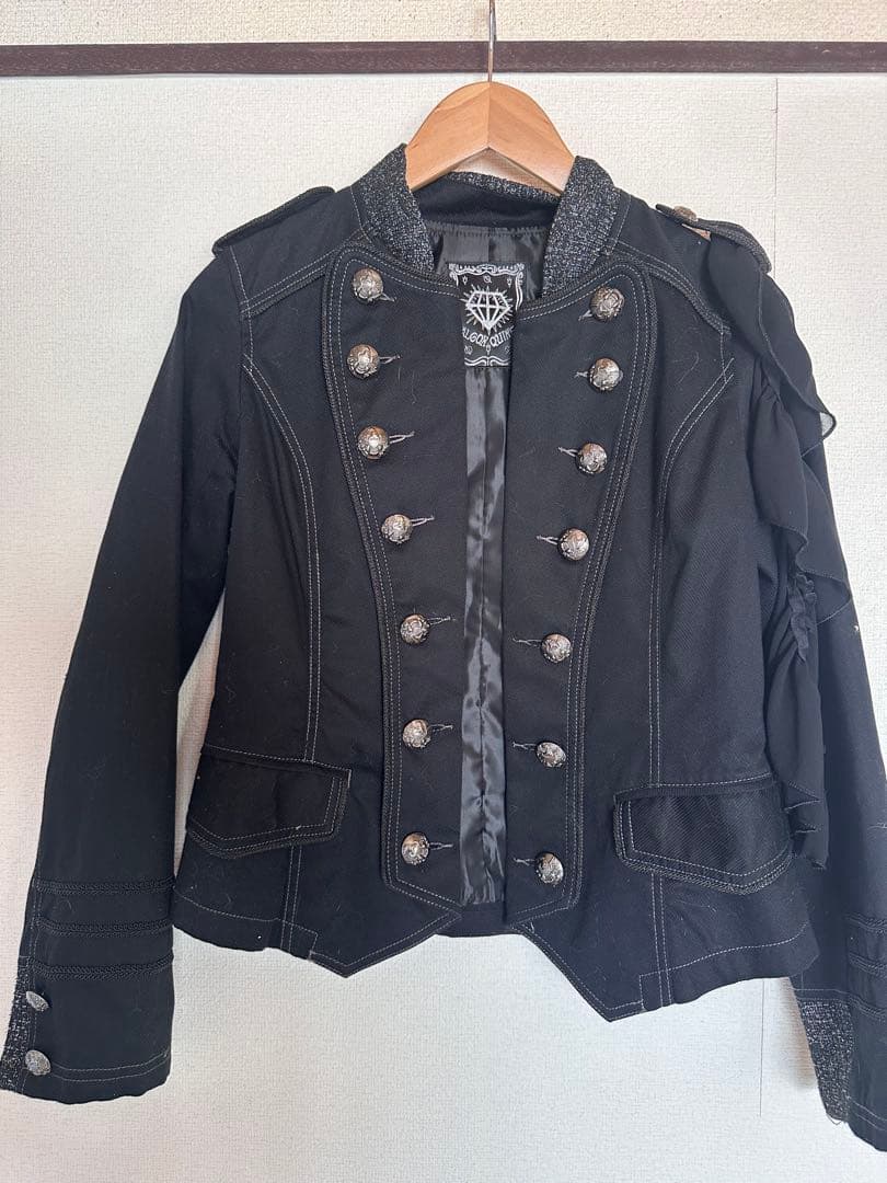 ALGONQUINS ブラック ミリタリージャケット