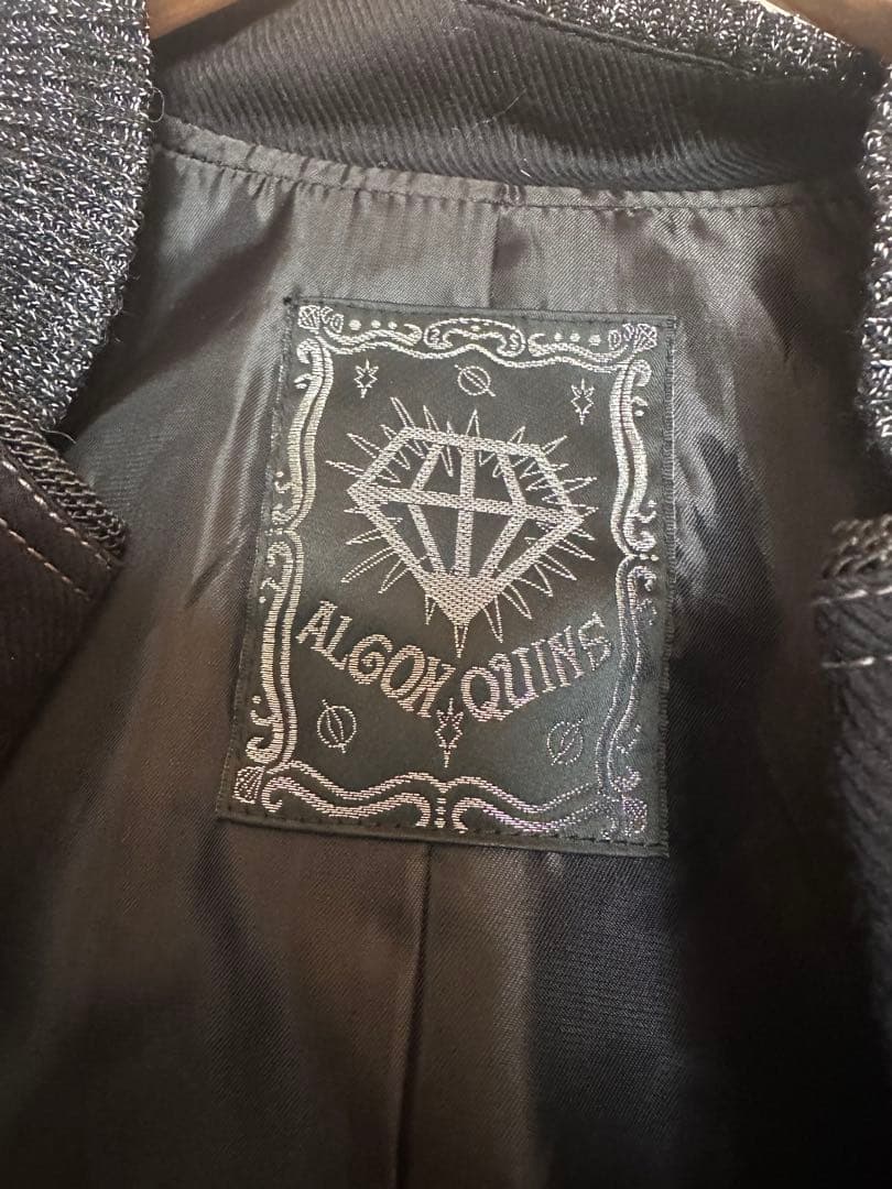 ALGONQUINS ブラック ミリタリージャケット