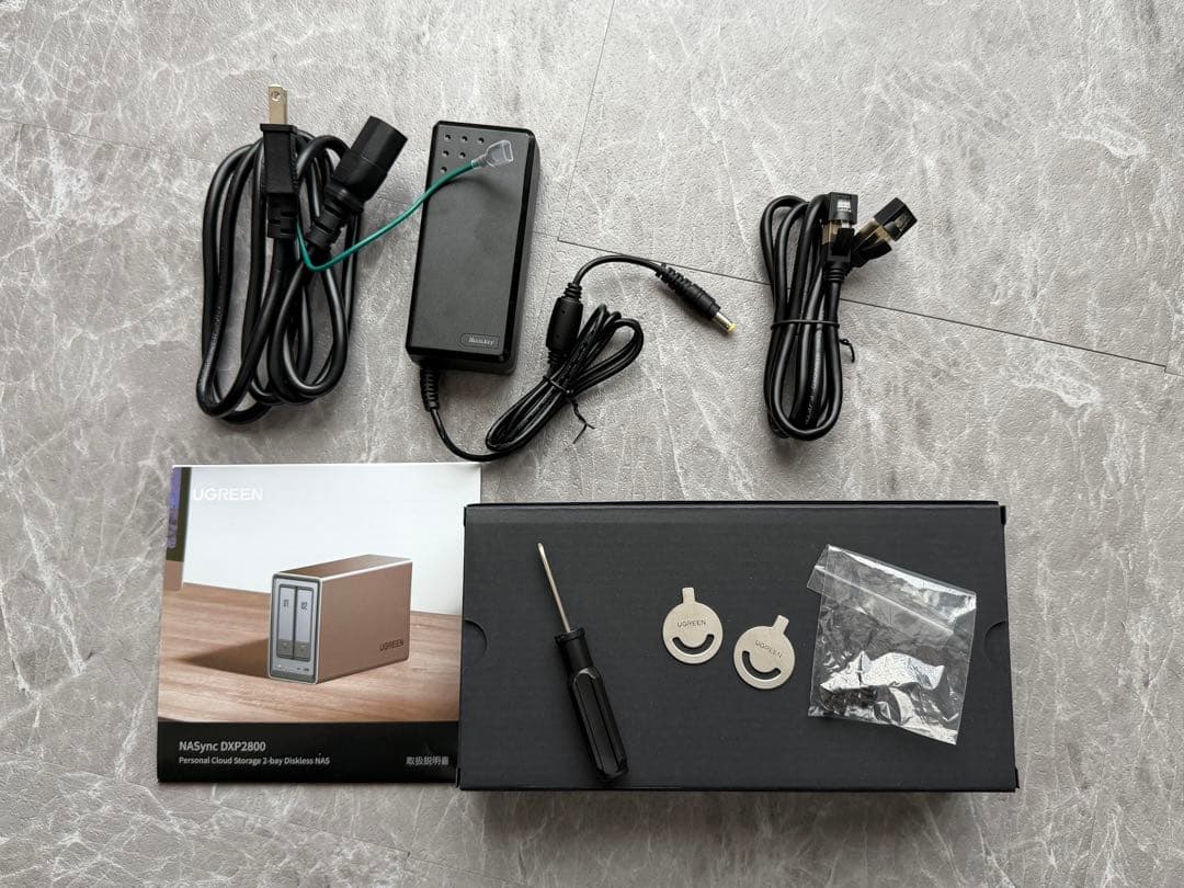 【ほぼ新品】UGREEN NASync DXP2800 2ベイNAS