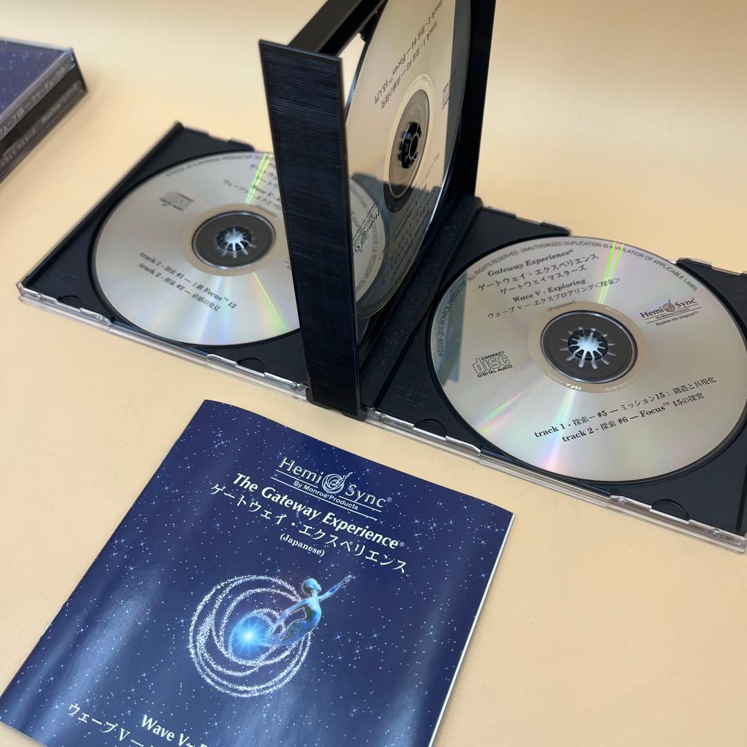 ヘミシンク　ゲートウェイ全巻　モンロー研究所　　日本語版　ヘミシンクCD 本