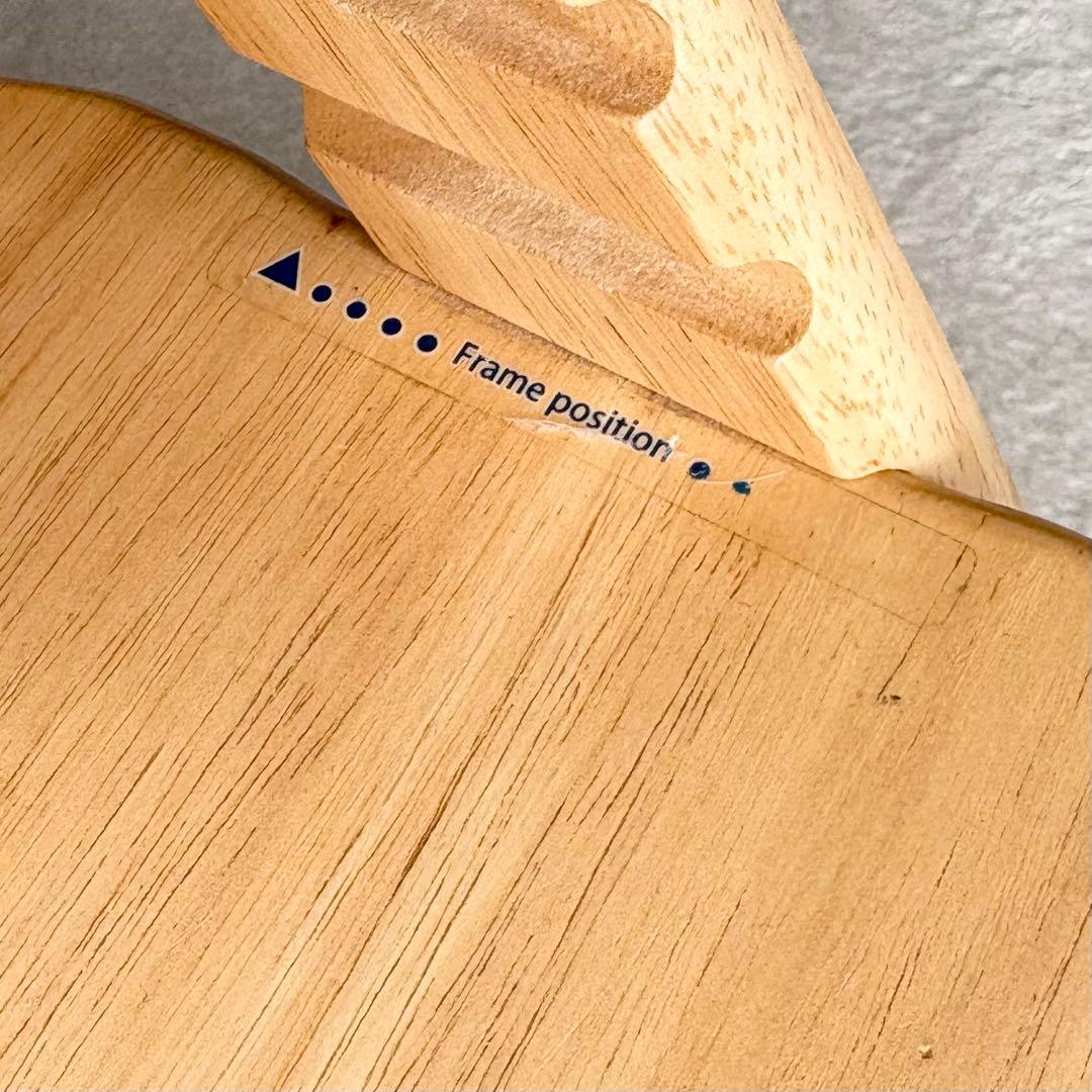 美品✨大和屋 すくすくチェア イーエヌテーブル ベビーチェア ナチュラル