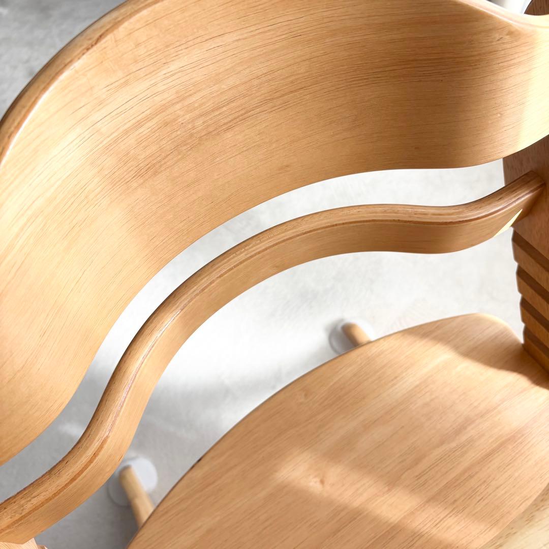 美品✨大和屋 すくすくチェア イーエヌテーブル ベビーチェア ナチュラル