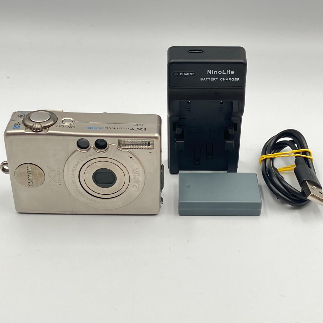 ⭐️オールドコンデジ⭐️Canon IXY Digital 200a シルバー