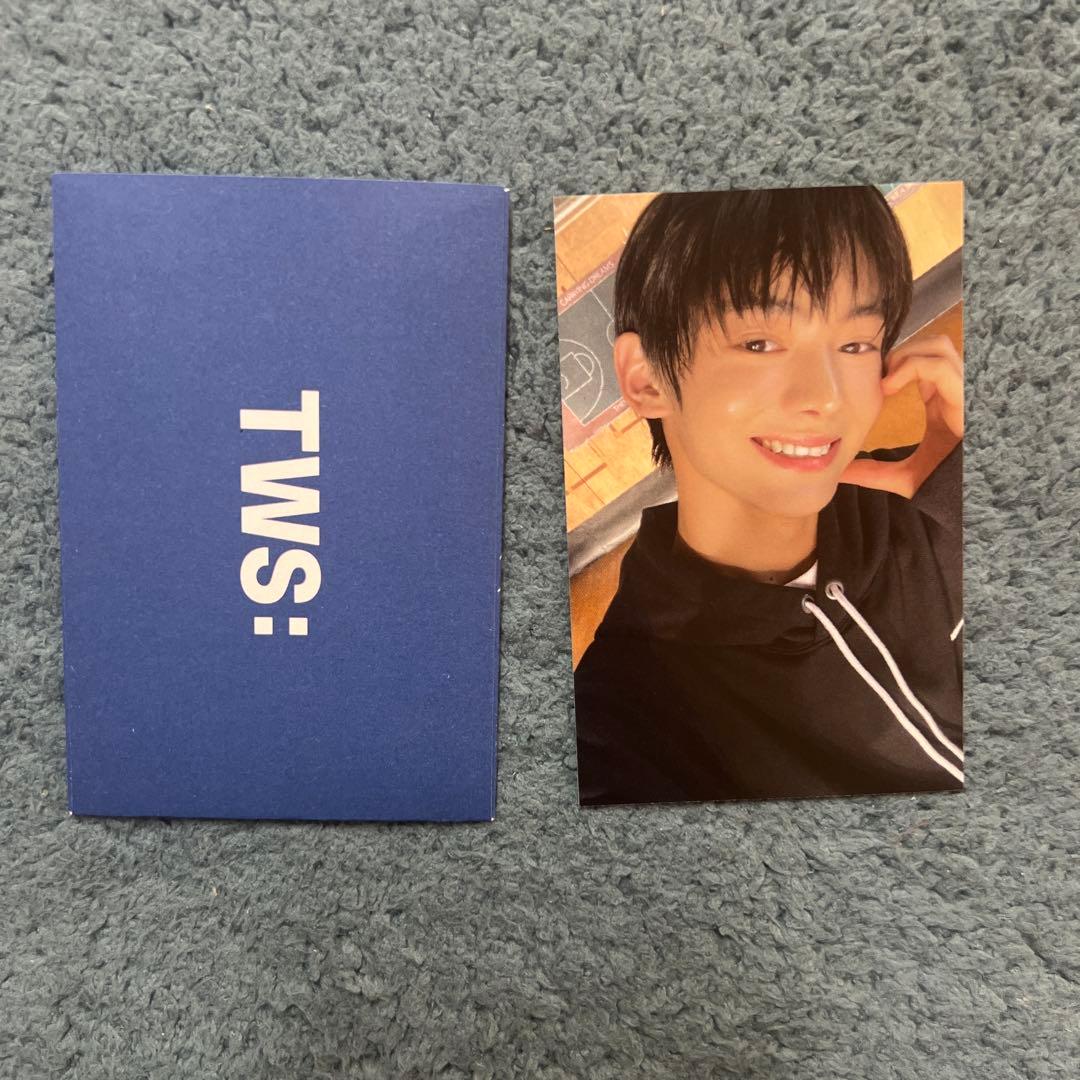 tws ハンジン　トレカ　フォトカード　サノク　sparklingblue