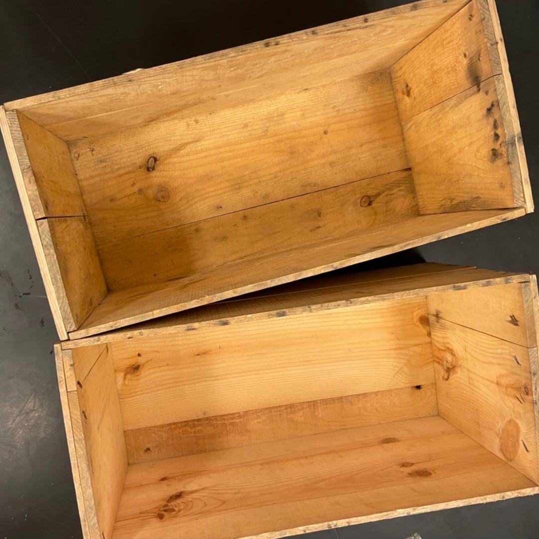 ⑩12箱セット送料無料リンゴ箱りんご箱B品木箱