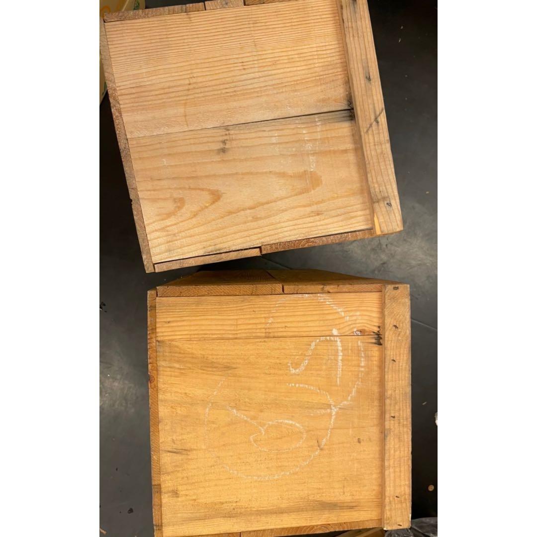 ⑩12箱セット送料無料リンゴ箱りんご箱B品木箱