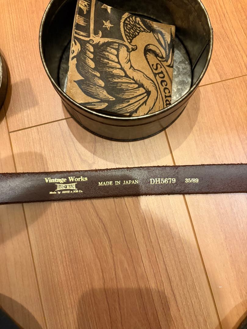 vintage works ベルト