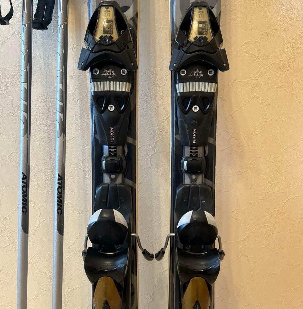 ◾️カービングスキーセット　スキー板152㎝ ブーツ24㎝ 女性用　レディース用