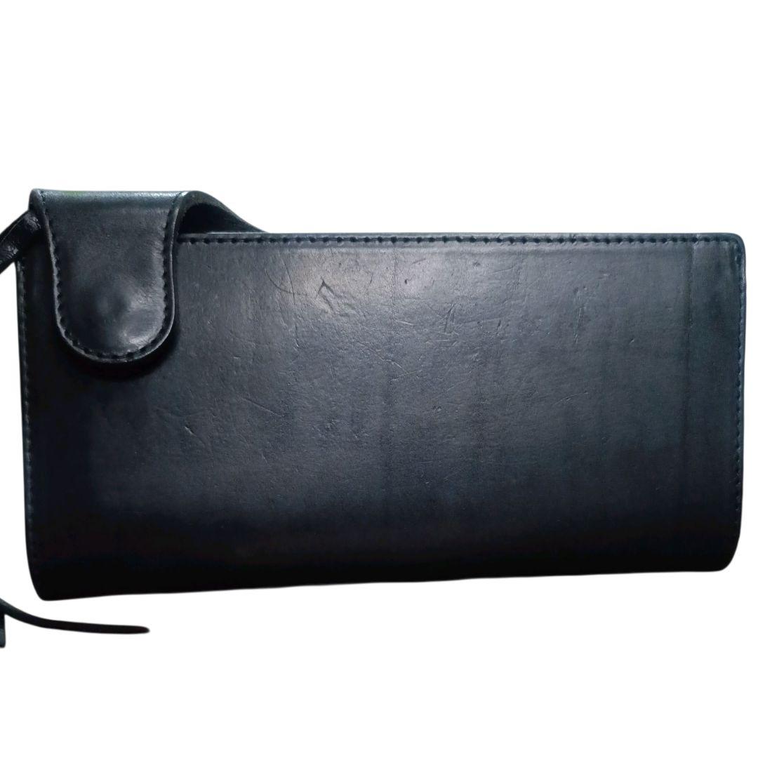 美品✨️PORTER 925 オールレザー シルバーリング バイカーズ 長財布