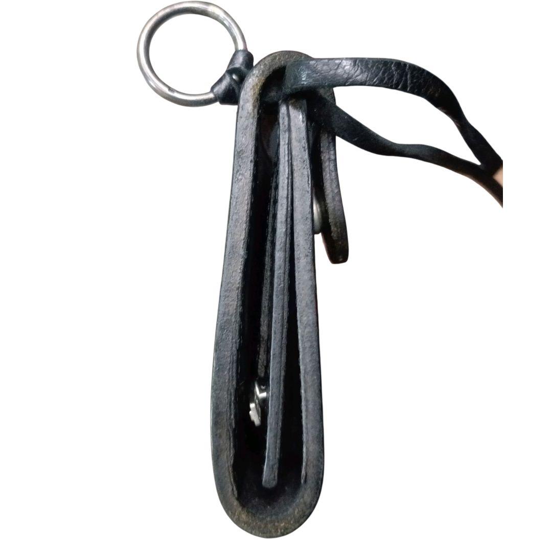 美品✨️PORTER 925 オールレザー シルバーリング バイカーズ 長財布