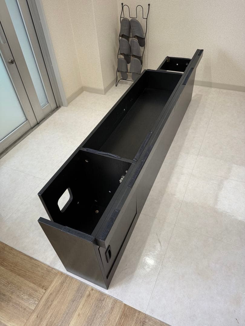 HELIOS200系ハイエースバン1型〜8型 標準7分割 ベッドキットブラック