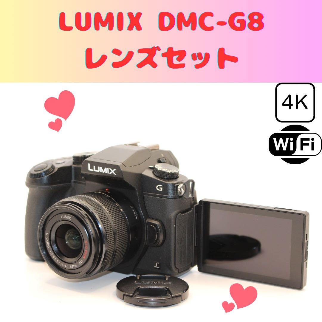 ★ショット数2622回★ LUMIX DMC-G8 レンズセット　ミラーレス
