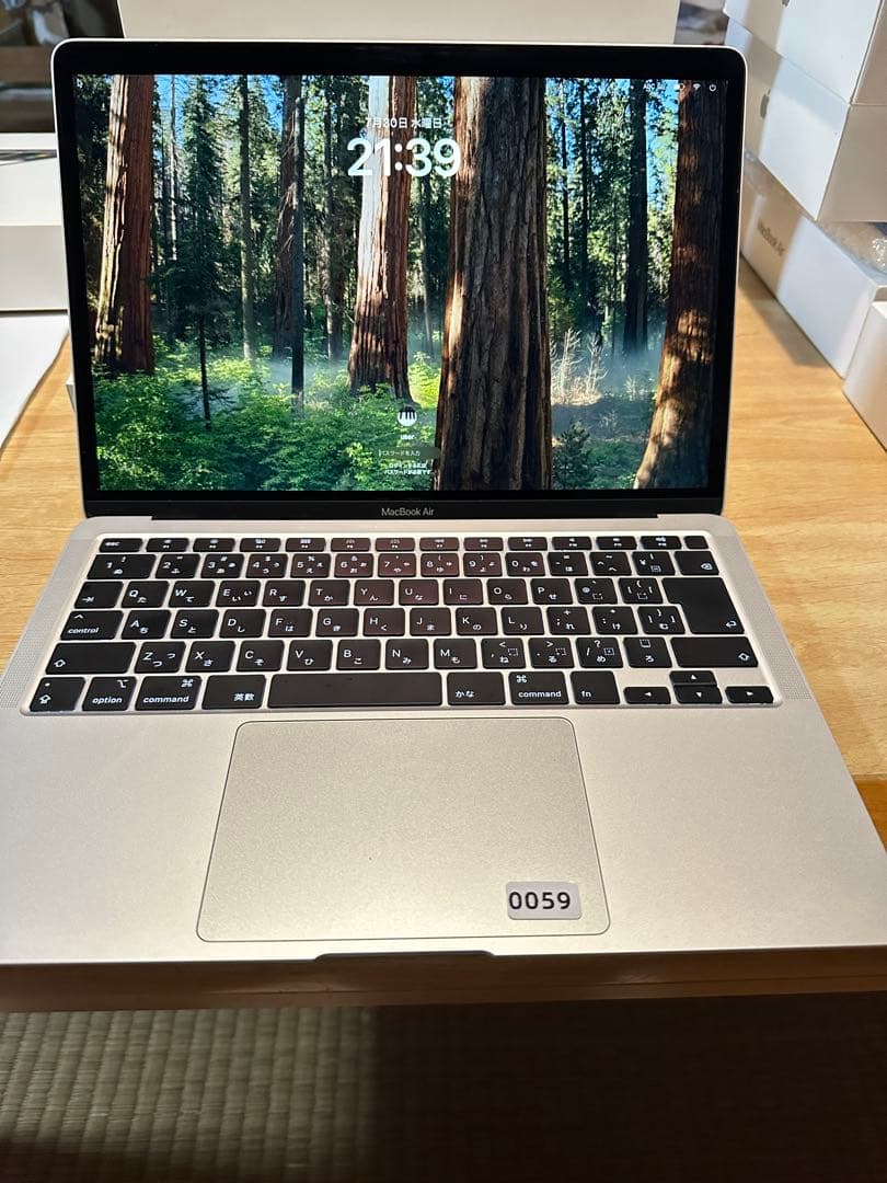 【2025最新os搭載】美品MacBook Air