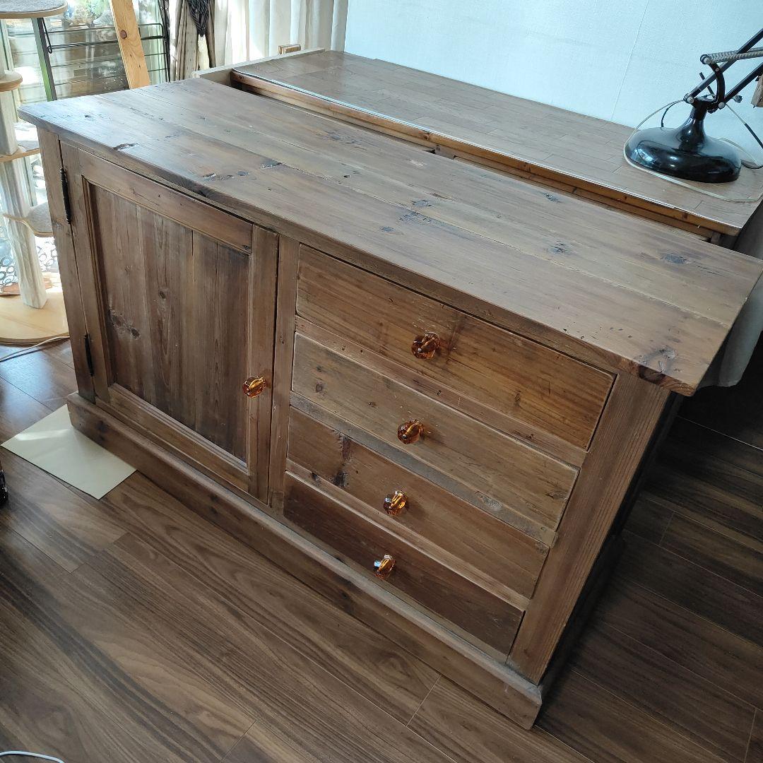 年内価格交渉受けますアスペルキャビネット　クラッシュゲート　ノットアンティークス