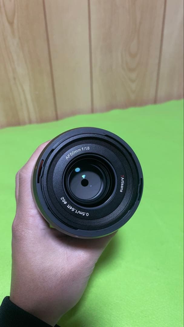 AF 50mm F1.8 レンズ 本体 7Artisans E-mount