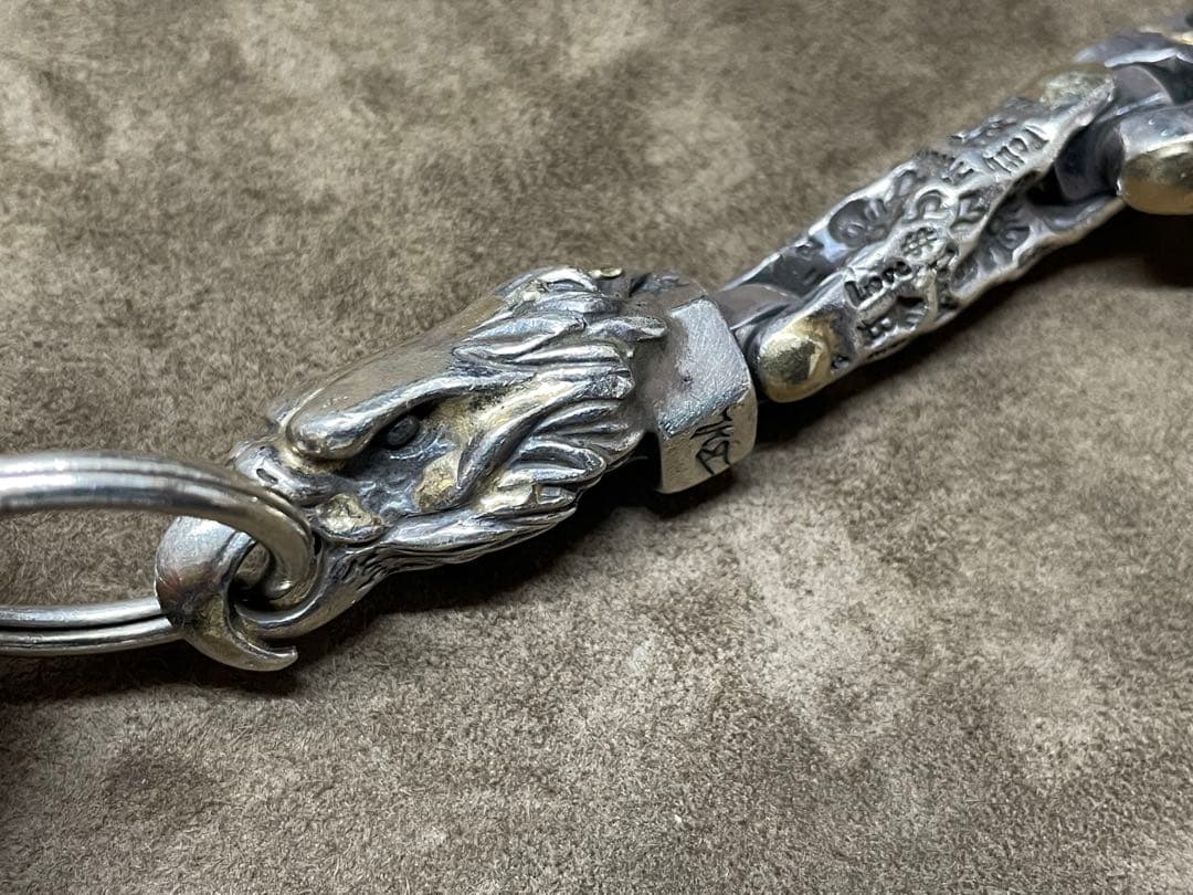 bill wall leather ビルウォールレザー　キーチェーン 18K