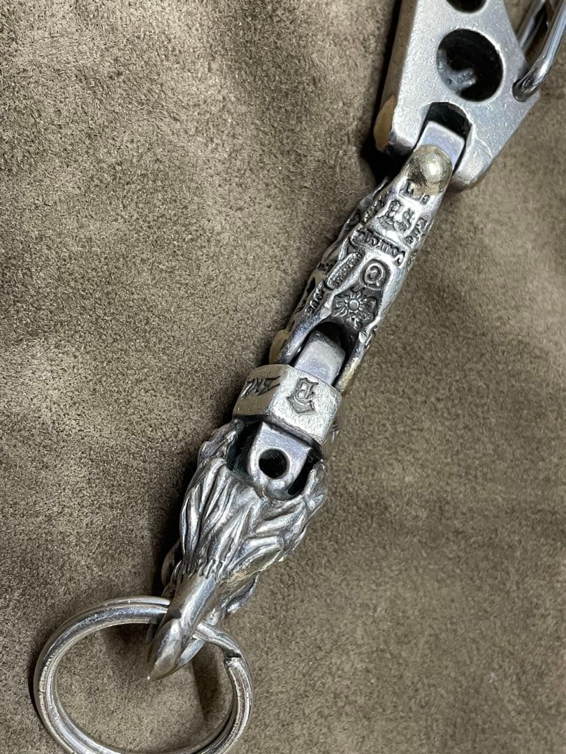 bill wall leather ビルウォールレザー　キーチェーン 18K