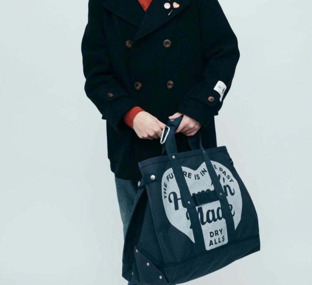美品 HUMANMADE トートバッグ