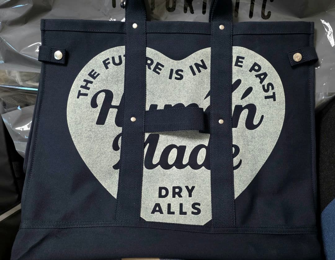 美品 HUMANMADE トートバッグ