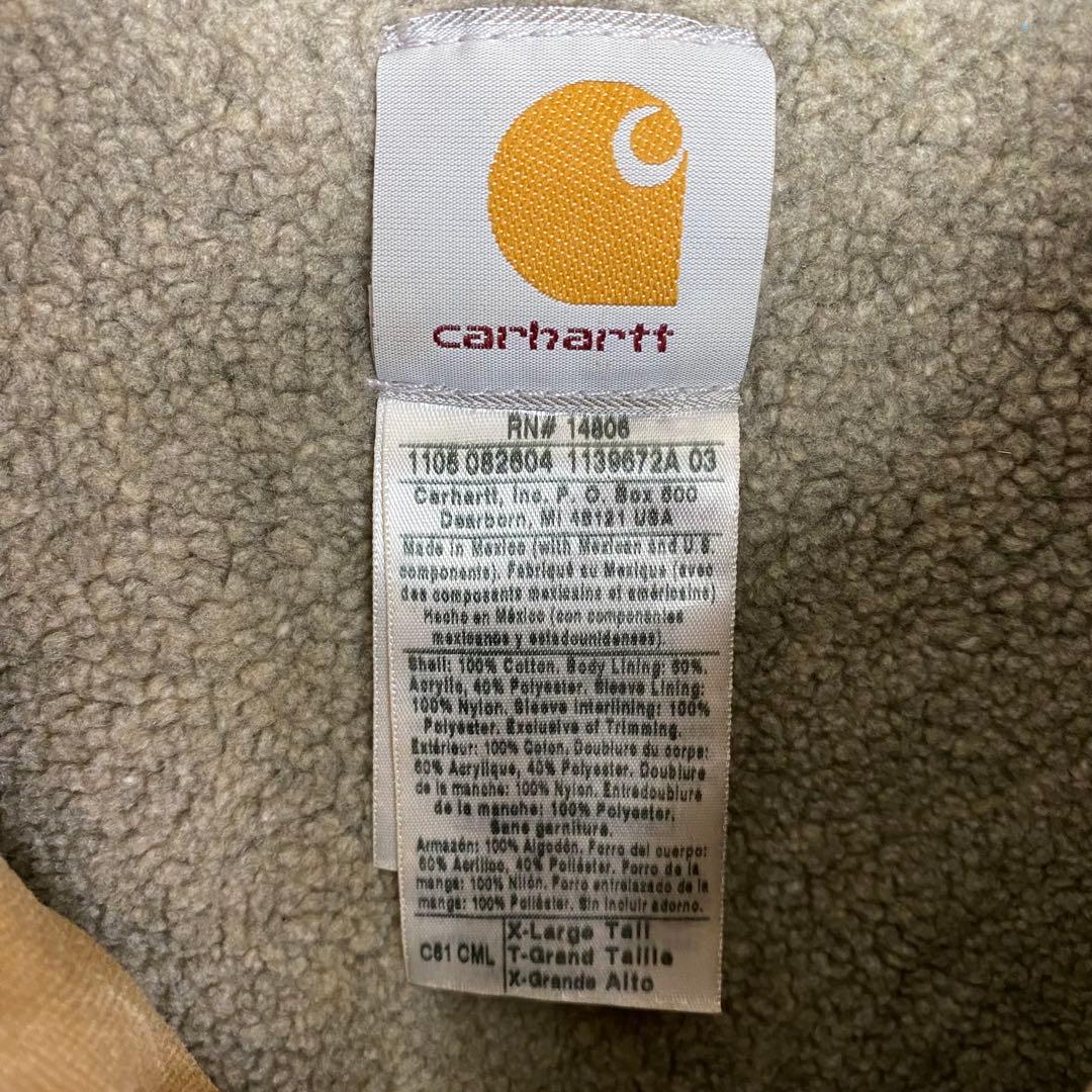 ¥*読様 カーハート☆リッジコート ダックジャケット 古着 ゆるだぼ ビッグシル