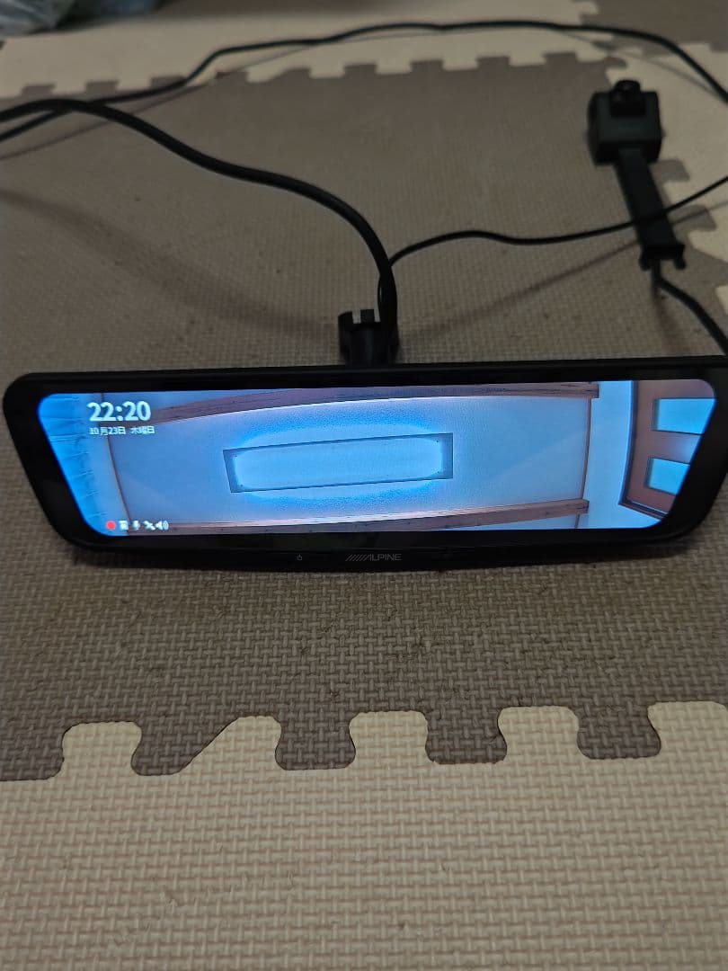 ALPINE DVR−DM1200A−IC　ミラー型ドライブレコーダー 2カメラ