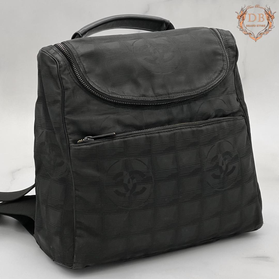 シャネル ニュートラベルライン リュック ショルダー 2way ブラック 黒