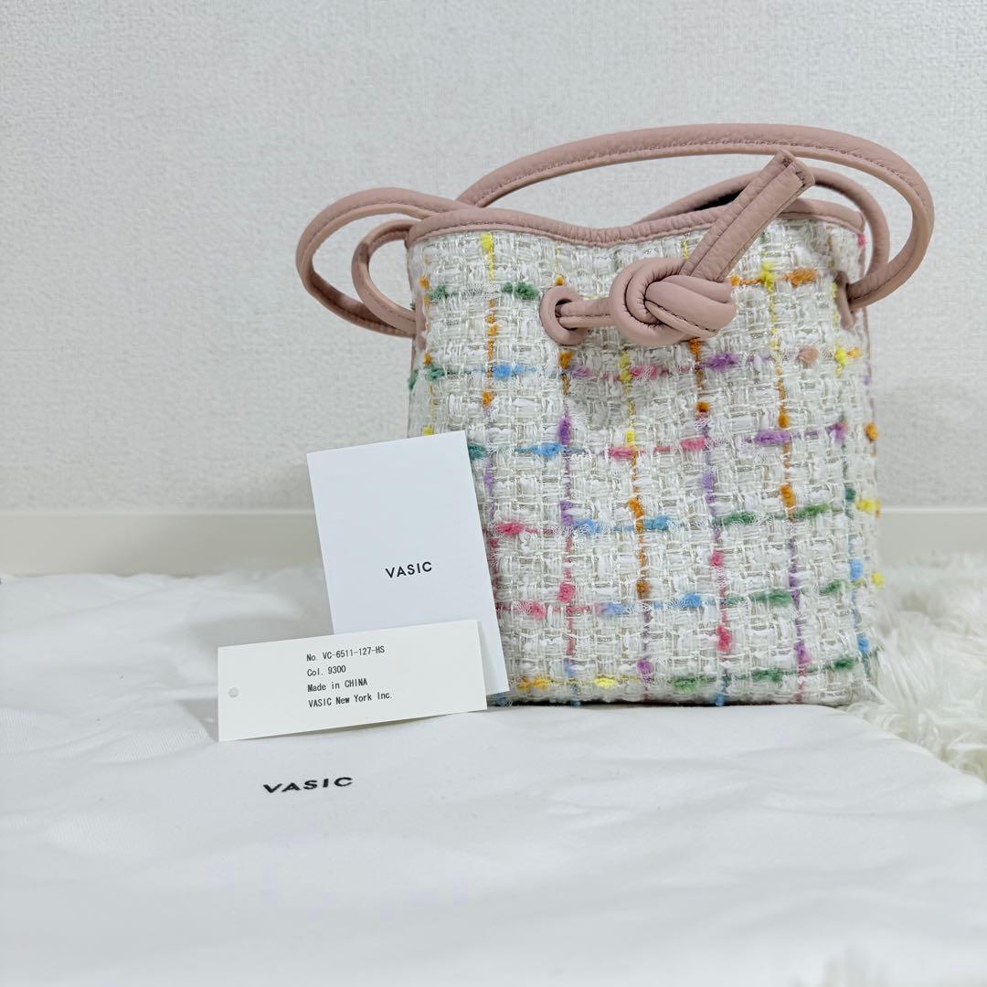 新品 VASIC BOND MINI MINI Tweed ショルダーバッグ
