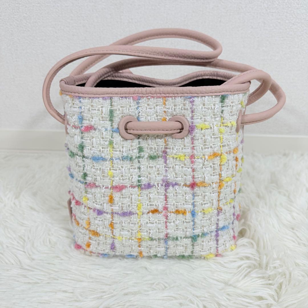 新品 VASIC BOND MINI MINI Tweed ショルダーバッグ