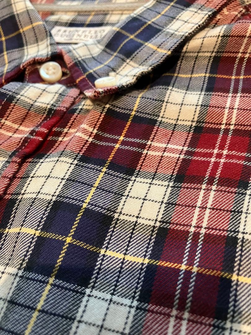 BRUNELLO CUCINELLI ブルネロクチネリ ガーゼシャツ サイズM